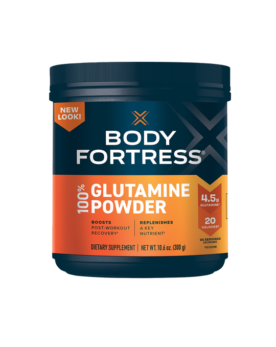 100 Glutamine Powder Body Fortress