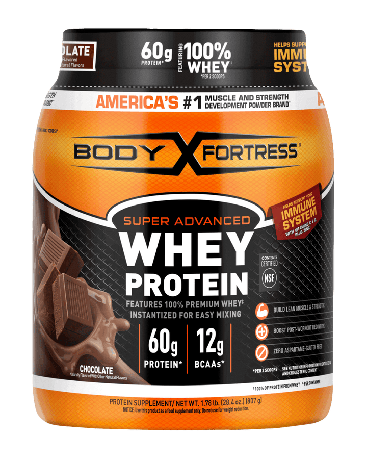 Super Advanced Whey Protein Powder, Chocolate