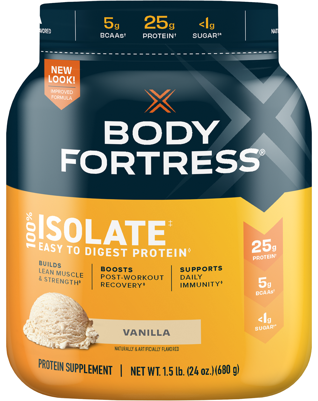 100% Isolate, Easy to Digest Protein Powder, Vanilla