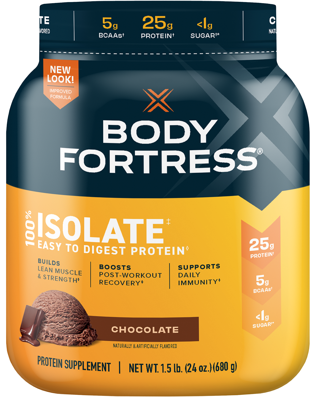 100% Isolate, Easy to Digest Protein Powder, Chocolate