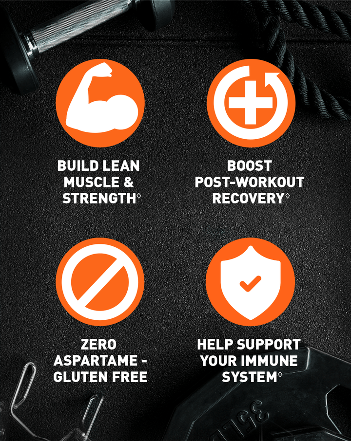 Super Advanced Whey, Premium Protein Powder, Vanilla; Build lean muscle & strength; Boost post-workout recovery; Zero aspartame gluten free; help support your immune system